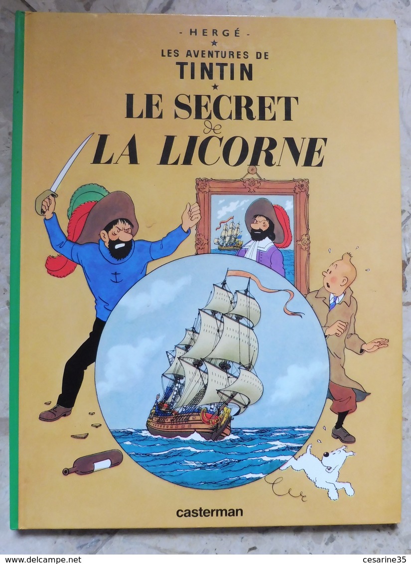 Le Secret De La Licorne – Tintin 1974 - Hergé