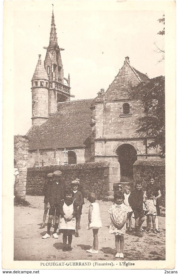 Dépt 29 - PLOUÉGAT-GUÉRAND - L'Église - (Collection N.-L.) - Plouégat-Guerrand - Autres & Non Classés