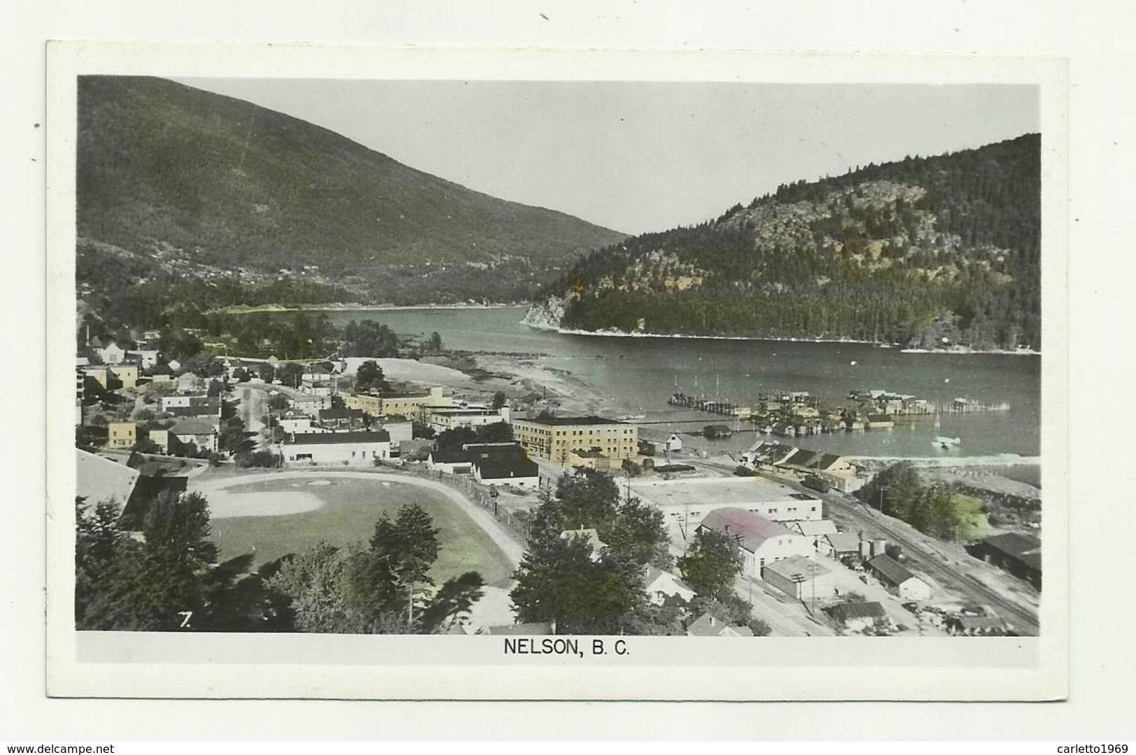 NELSON - BRITISH COLUMBIA  - PHOTO CARD  NV FP - Nelson