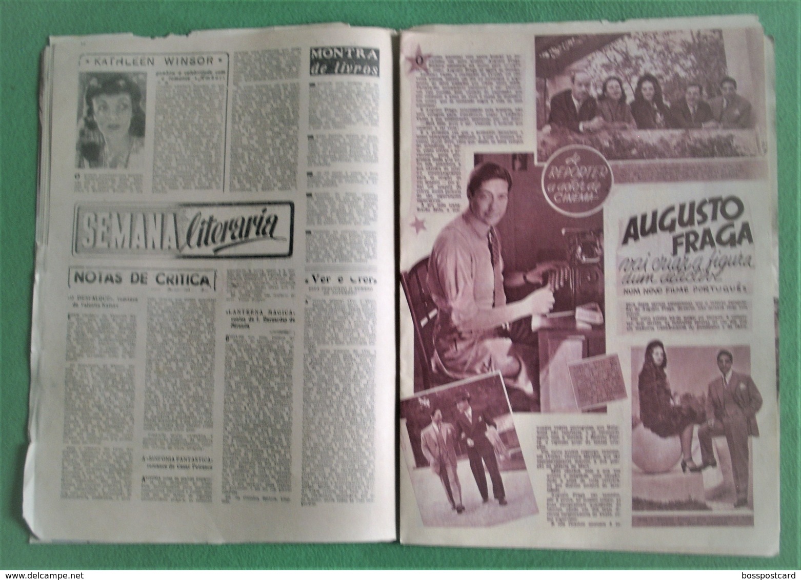 Lisboa - Portugal - Revista O Século Ilustrtado De 1946 - Hermínia Silva - Fado - Música - Cinema - Teatro - Cinéma & Télévision