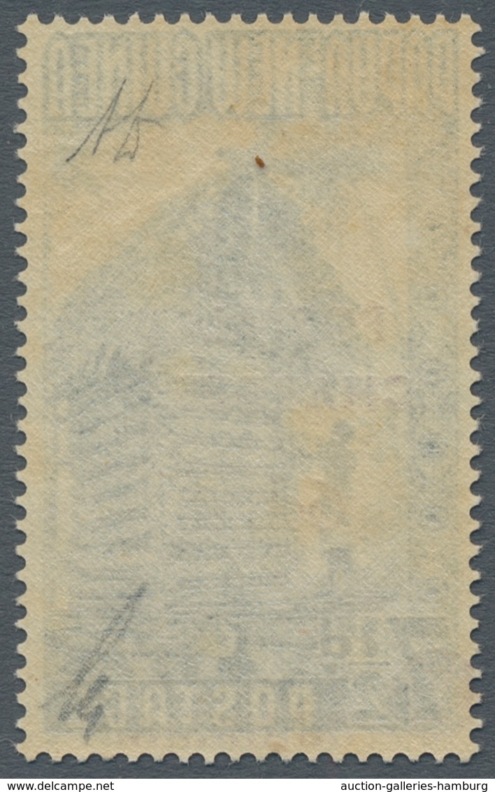 Papua Neuguinea - Portomarken: 1960, Aufdruck Auf Freimarken 7 1/2 Pence Type 1, Sehr Seltene Marke, - Papua Nuova Guinea