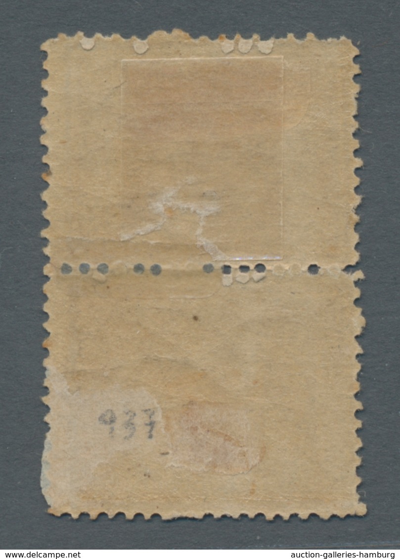 Ägypten: 1874-75, 10pa Grey-lilac Two Tete-beche Pairs In Different Perforations, Mint Orig.gum (one - 1866-1914 Khedivato De Egipto