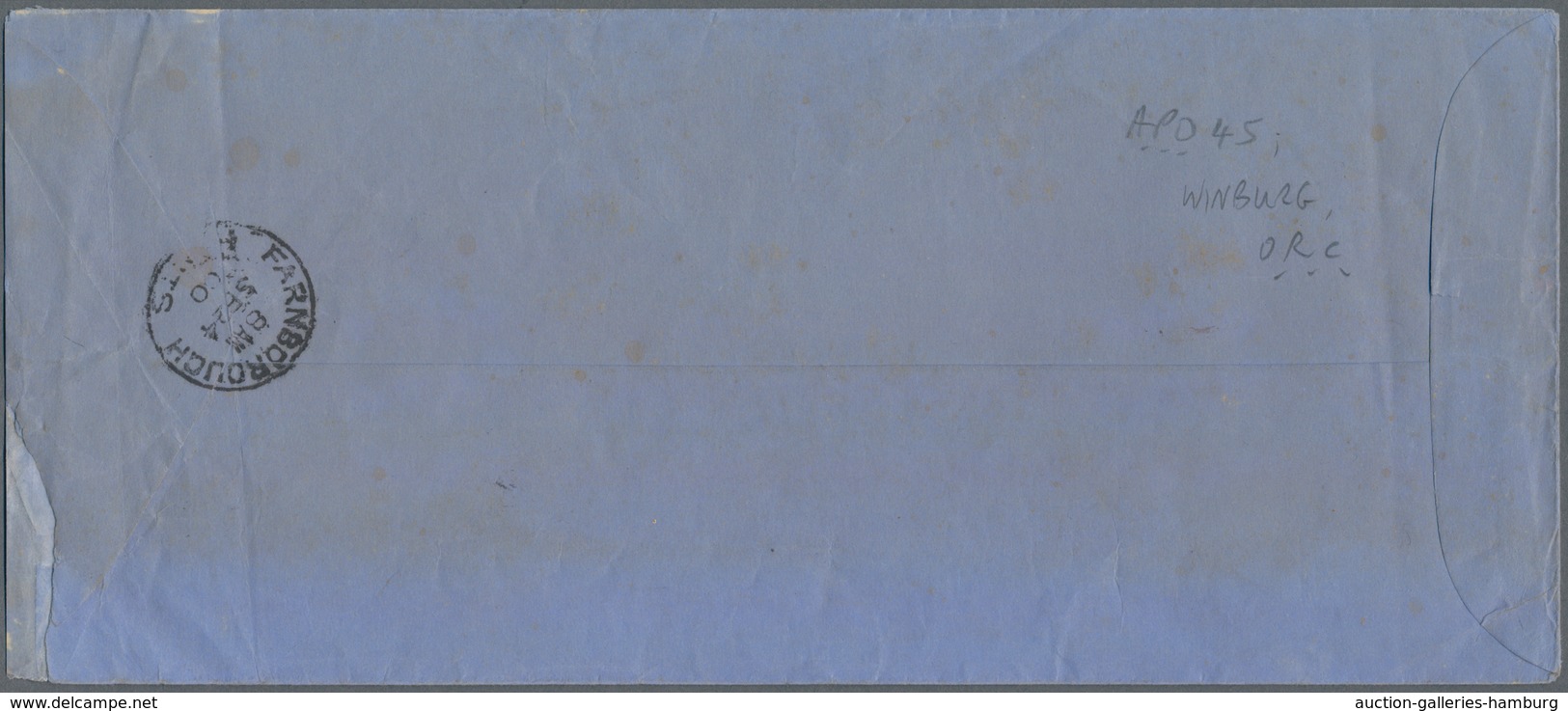 Südafrika: 1900 - 2nd BOER WAR AUG. 31 - OHMS - Large Envelope Endorsed NO STAMPS AVAILABLE - Ex COL - Cartas