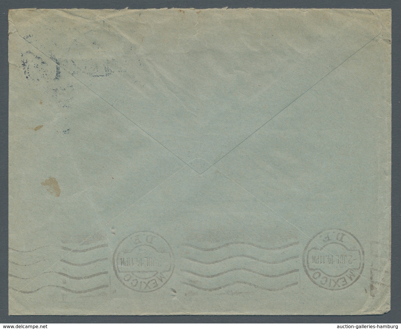 Vereinigte Staaten Von Amerika - Besonderheiten: POST IN VERACRUZ - 1914, Franked Bank Letter From V - Other & Unclassified