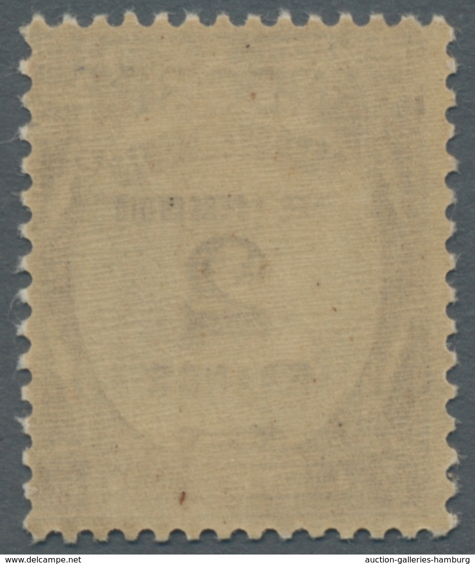 Andorra - Französische Post - Portomarken: 1932, Postauftrags-Portomarke 2 Franc Dunkelbraun (im Ori - Storia Postale