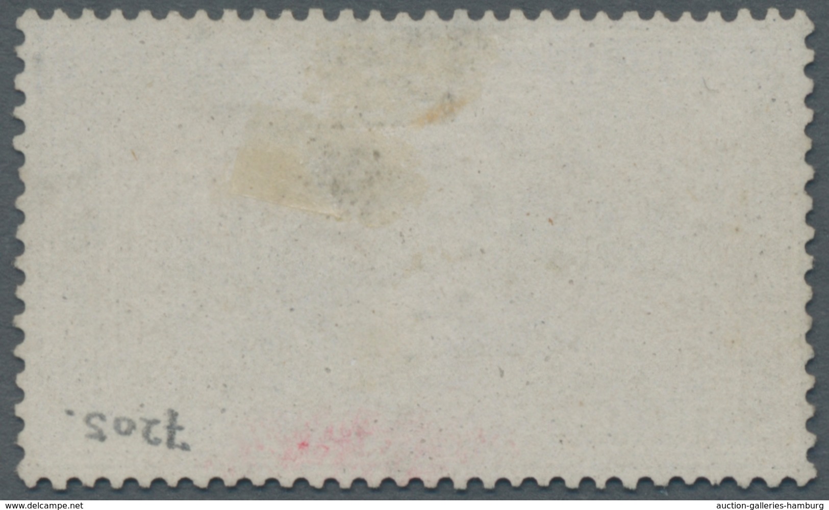 Frankreich: 1869, "Napoleon III." 5 Franc Graublau Entertet Mit Sternnummernstempel "1" (Paris). Die - Used Stamps