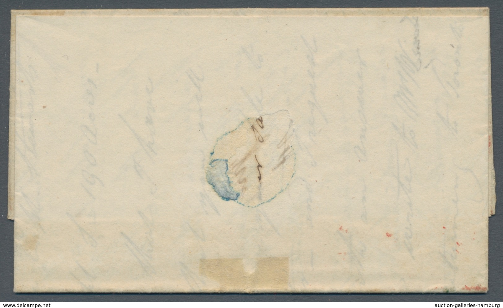 Großbritannien - Vorphila: 1834, Brief Mit Komplettem Inhalt, Aufgegeben In London, Dort Sehr Schöne - ...-1840 Prephilately