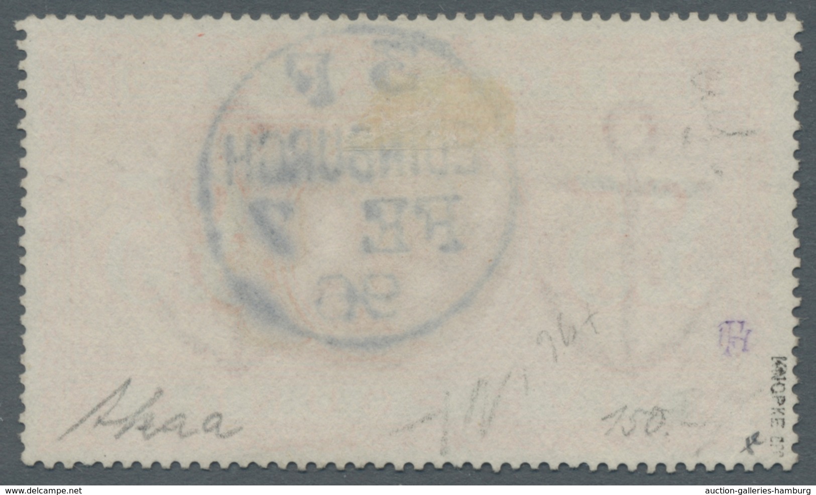 Großbritannien: 1882, Queen Victoria, Five Pounds Orange On White Paper, Very Clean Cancellation Wit - Other & Unclassified