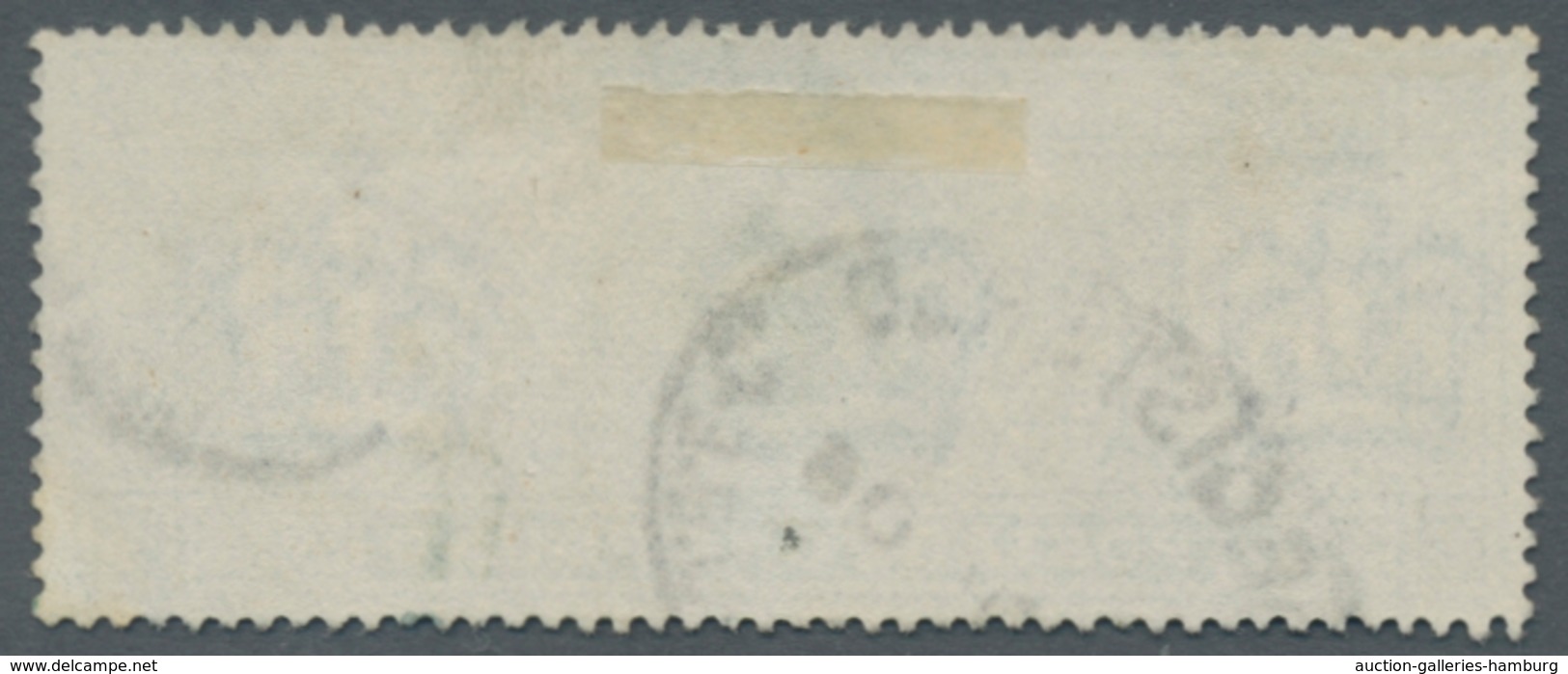 Großbritannien: 1902, Edward VII., One Pound Green, Cancelled With Oval Stamp For Registered Mail "R - Otros & Sin Clasificación