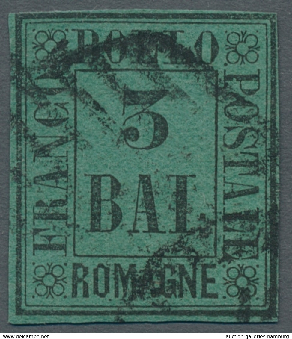 Italien - Altitalienische Staaten: Romagna: 1859, Das Gebiet Weit überkomplett Und Zu Großen Teilen - Romagna