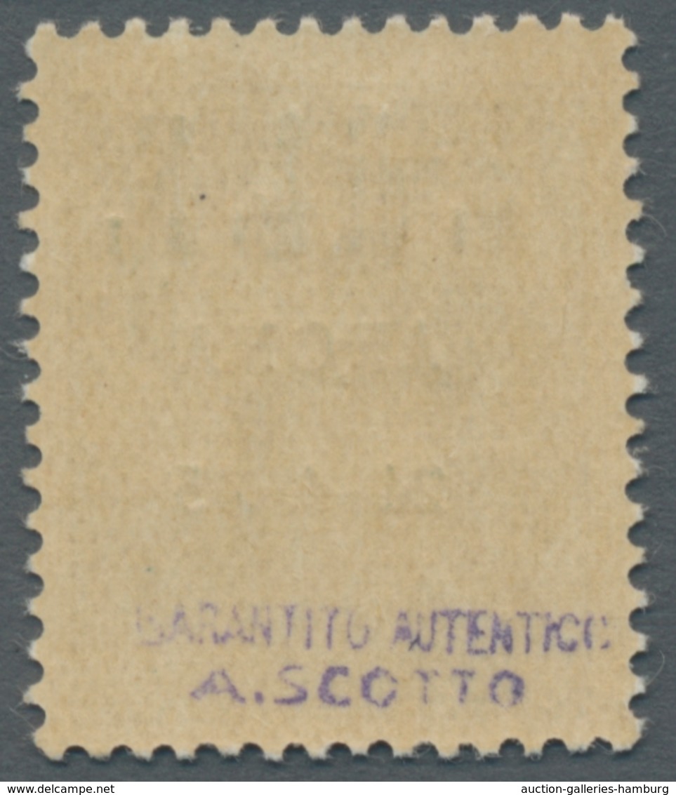 Italien - Lokalausgaben 1944/45 - Arona: 1945, Overprint On Definitives, Complete Set In Faultless Q - Local And Autonomous Issues