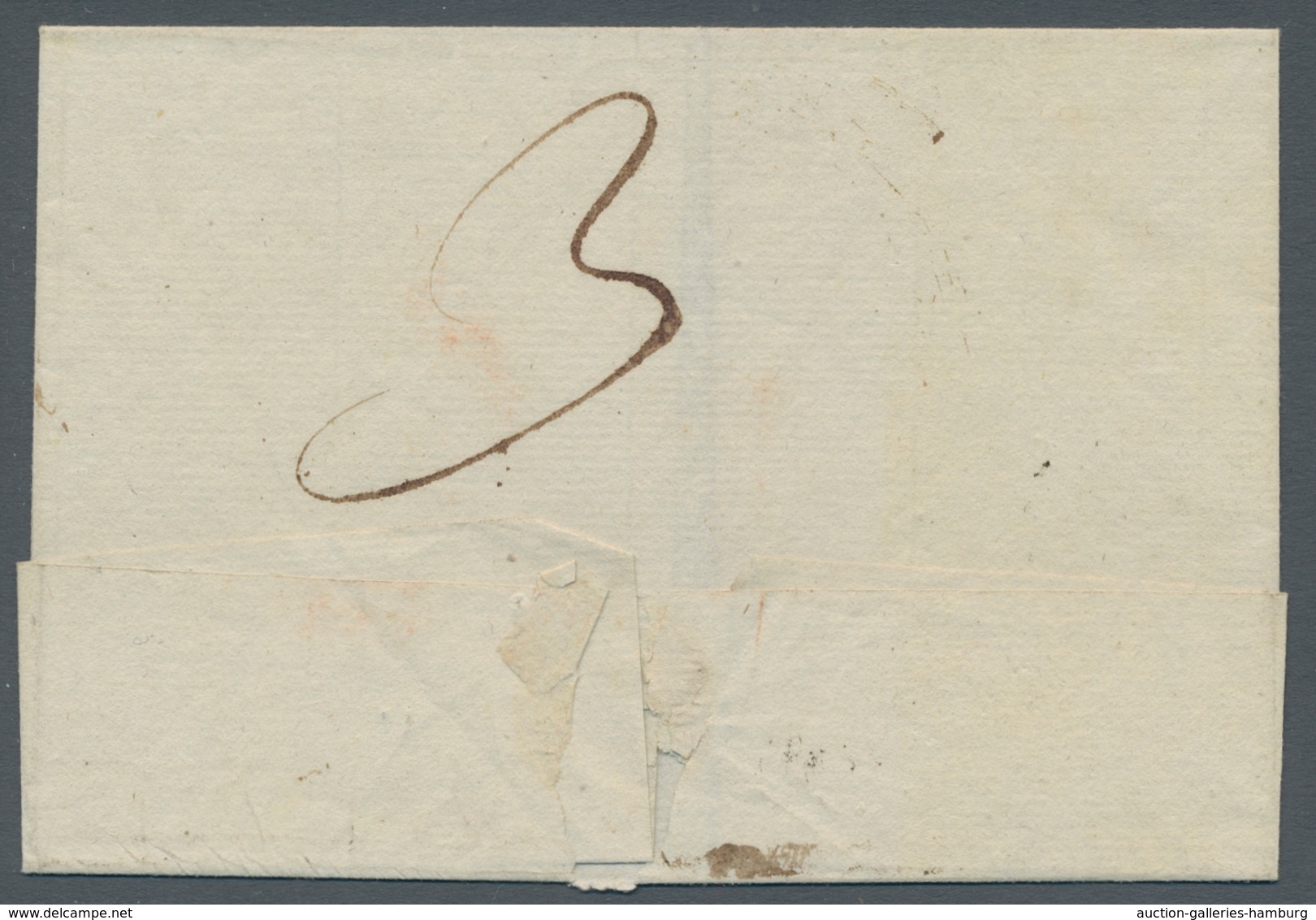 Niederlande - Vorphila: 1813, Napoleonische Besetzung, Departementsstempel "P.118.P/WOERDEN", Exzell - ...-1852 Prephilately