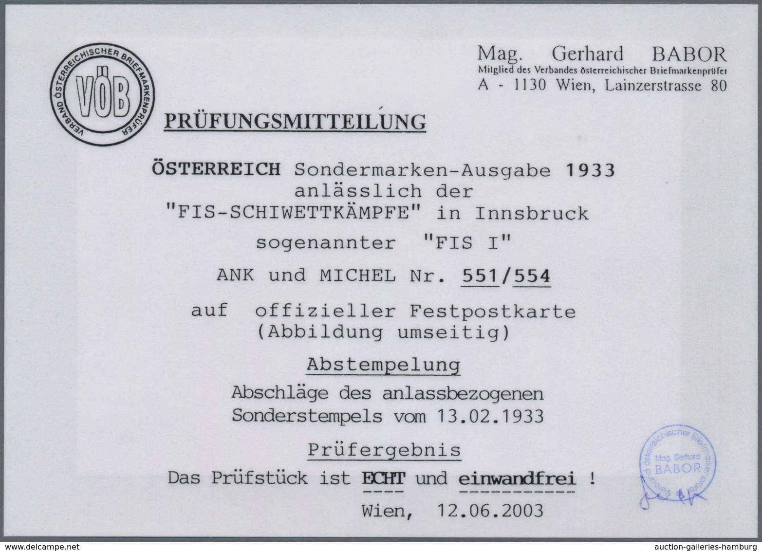 Österreich: 1933, FIS-Wettkämpfe, WIPA und Katholikentag, drei Ausgaben je auf Beleg mit SST, für 55