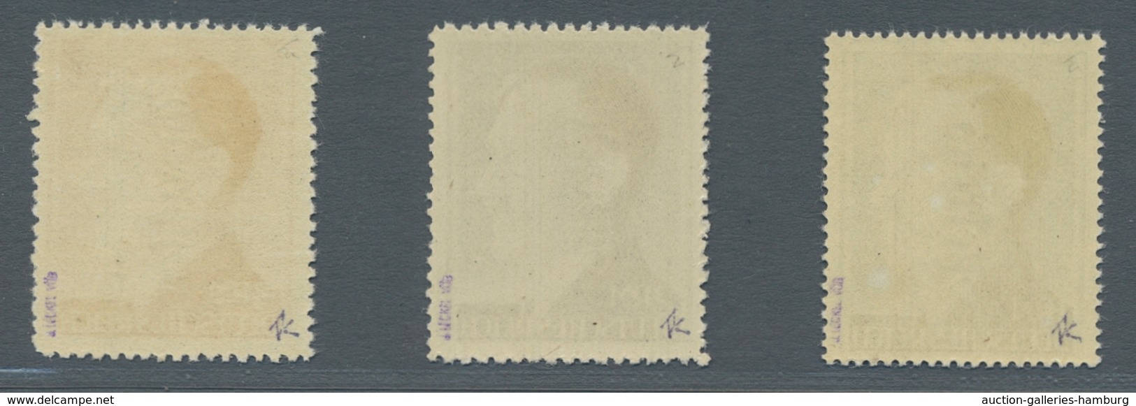 Österreich: 1945, "Grazer Aufdruck", Postfrischer Satz In Tadelloser Erhaltung, Dabei Die Markwerte - Cartas & Documentos