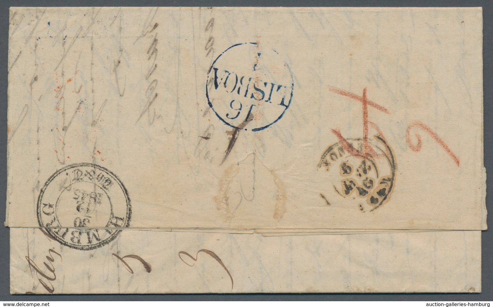 Russland - Vorphila: 1845, Beautiful Pre Philatelic Entire With Complete Content In German Language - ...-1857 Prefilatelia