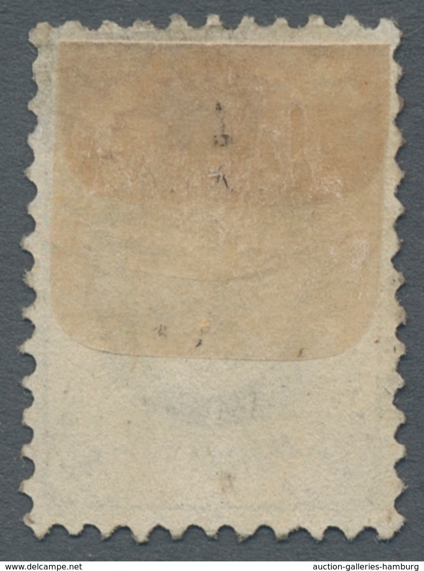 Russland: 1864, "1 Cop. Black/orange Yellow", Unused Value With Complete Perforation, FA Hovest "gen - Unused Stamps
