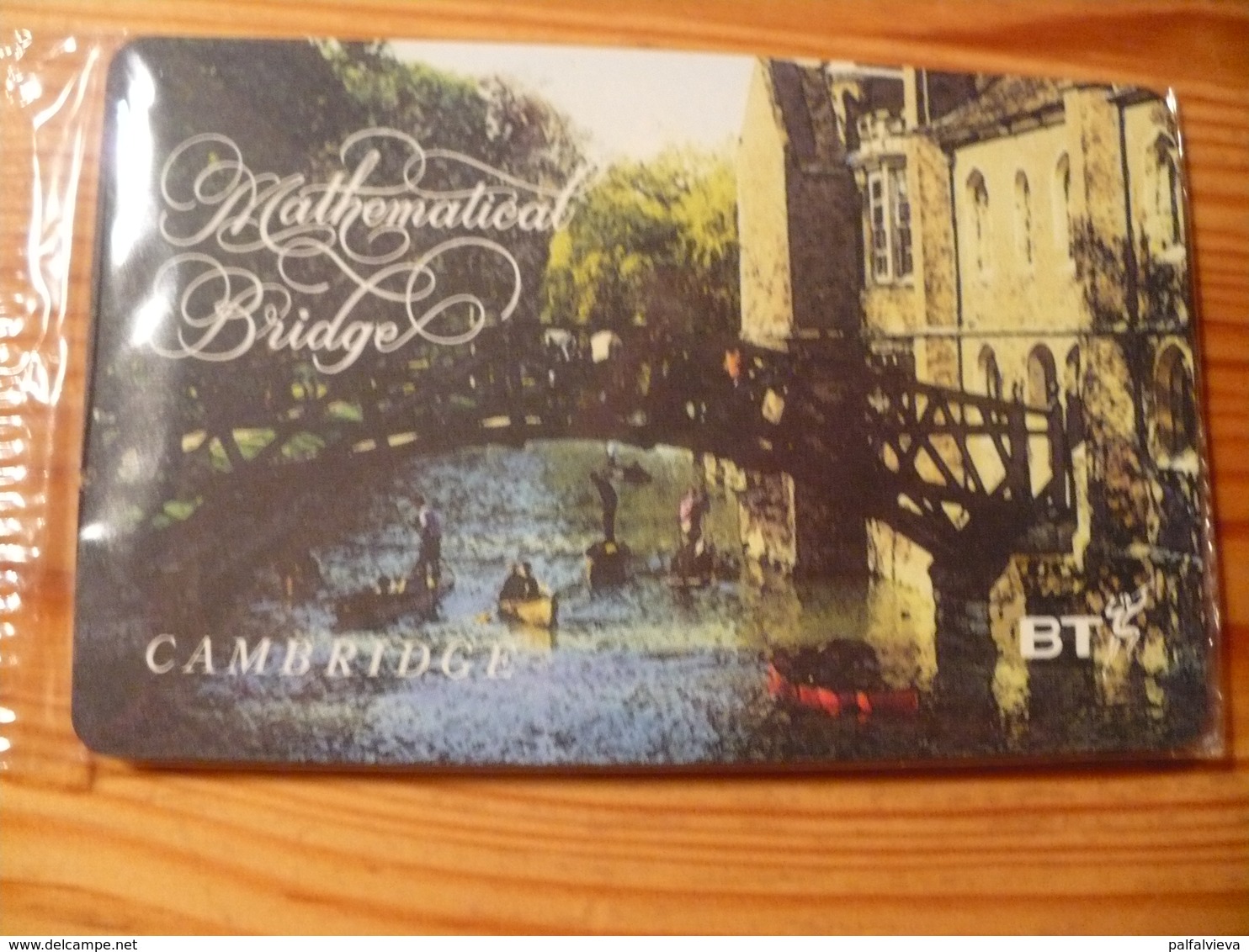 Phonecard United Kingdom, BT - Cambridge, Matchematical Bridge - BT Algemeen