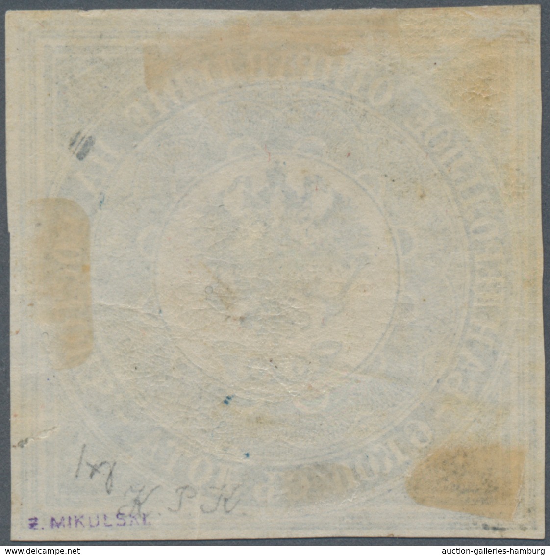 Russische Post In Der Levante - Staatspost: 1863, 6 K Grey-ultramarine Unused With Original Gum And - Levant