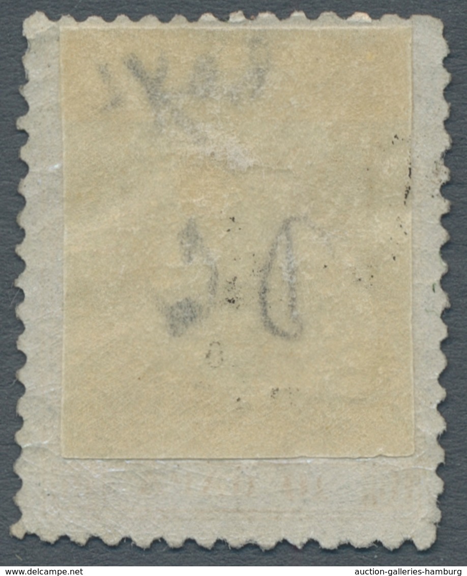 Serbien: 1866, "10 Pa. Orange", Unused Value With New Gum, Very Rare Stamp, Mi. 2000,--. ÷ 1866, "10 - Serbia