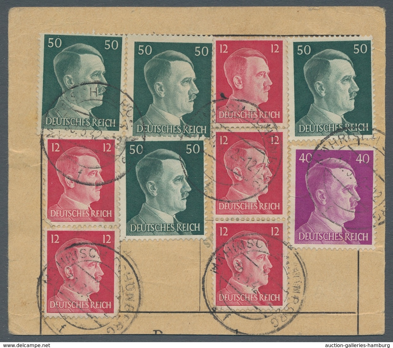 Ansichtskarten: Propaganda: 1942, Seltene Frankierte HJ-Postsparkarte Dür 3 Reichsmark, Verwendet In - Political Parties & Elections
