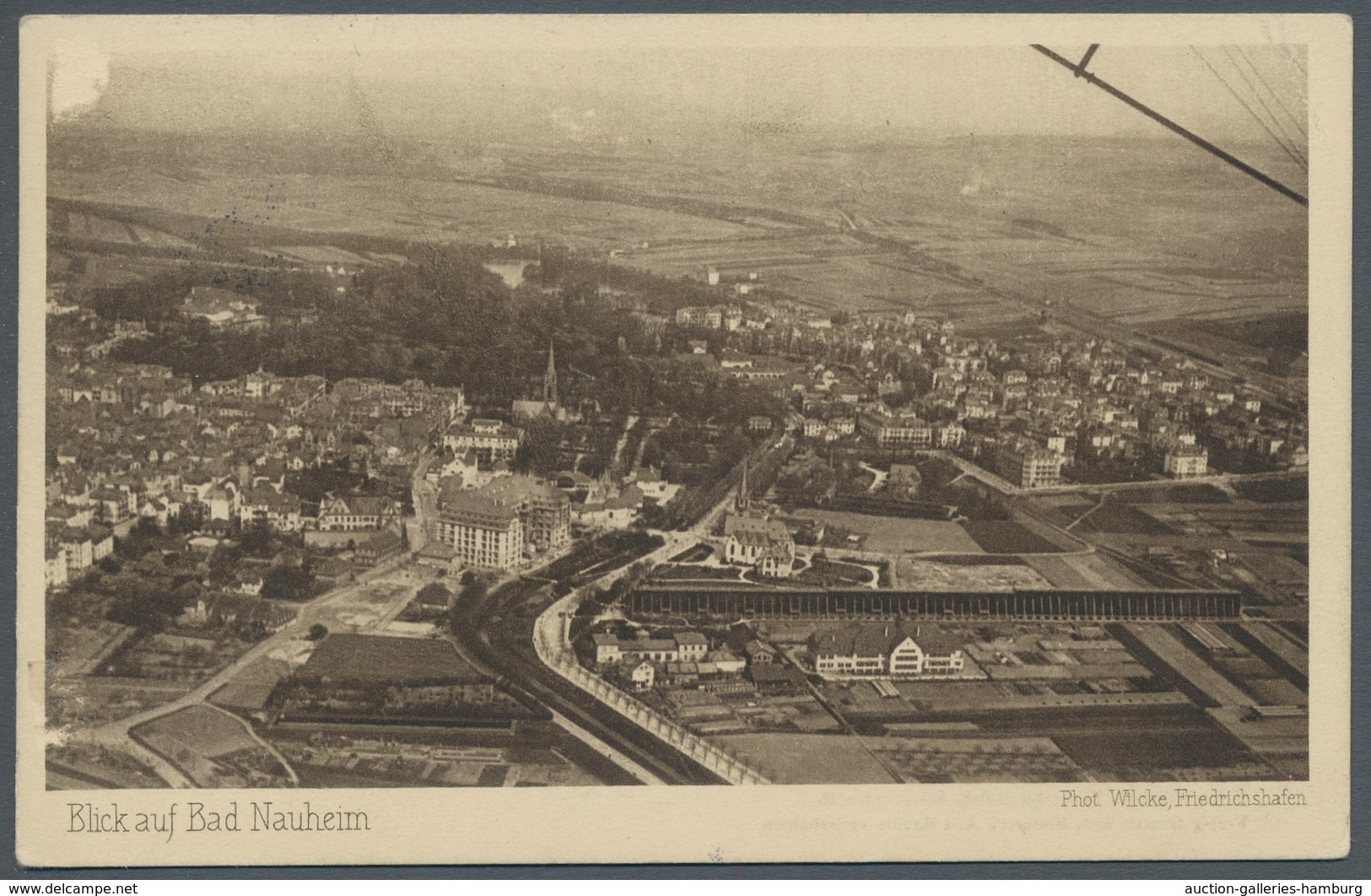 Zeppelinpost Deutschland: 1914 - Viktoria Luise, Offizielle Karte Vom 2.5.14 Mit Bordpoststempel Nac - Airmail & Zeppelin