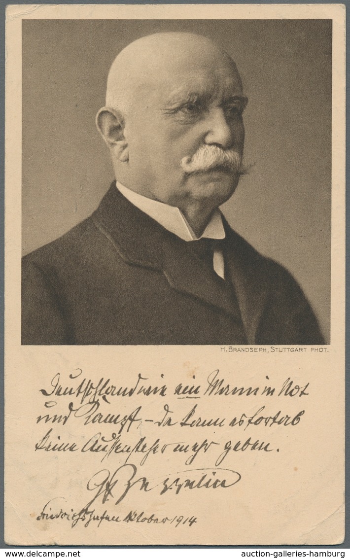 Zeppelinpost Deutschland: 1914-40 (ca.), Sammlung von 34 fast nur verschiedenen Porträtkarten des "K