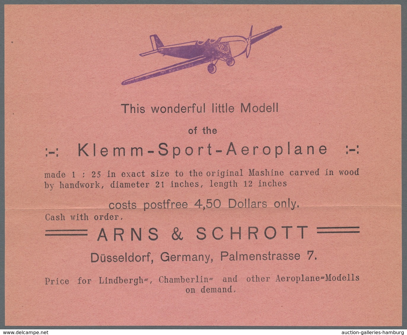 Zeppelinpost Deutschland: 1929, Orientfahrt Der LZ 127, Auflieferung Friedrichshafen Nach Hatfield/M - Posta Aerea & Zeppelin