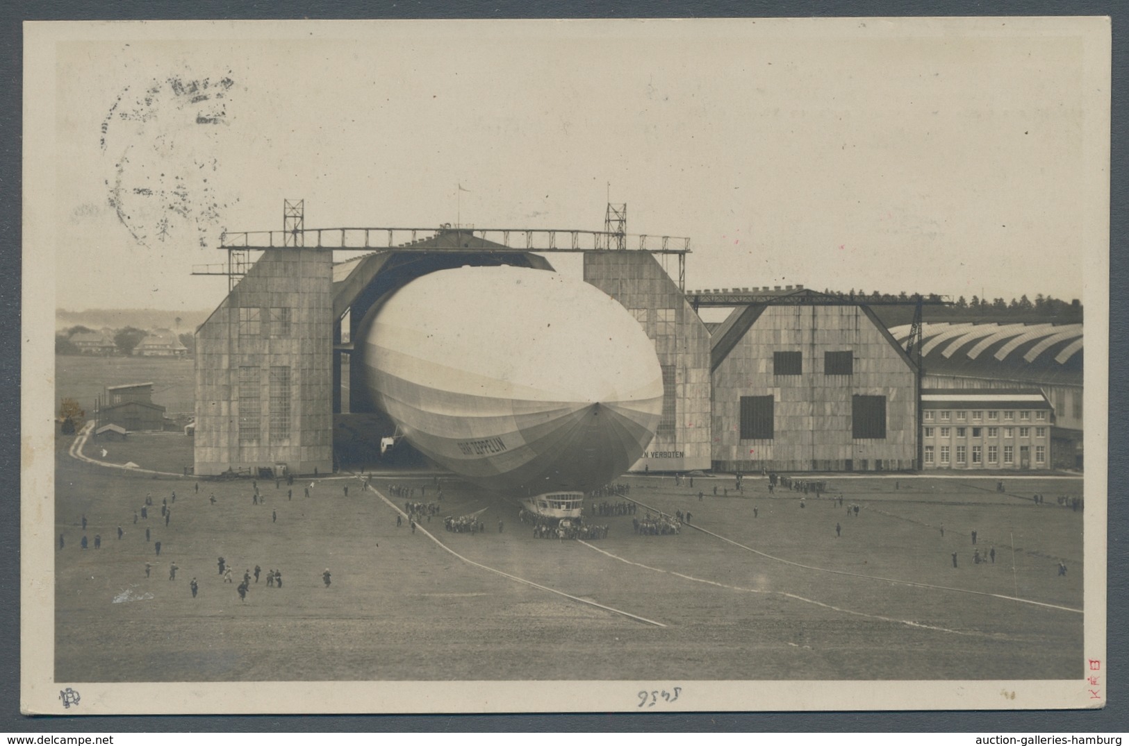 Zeppelinpost Deutschland: 1929 - Österreichfahrt/Abwurf St. Pölten, Foto-AK Mit Bestätigungsstempel - Correo Aéreo & Zeppelin