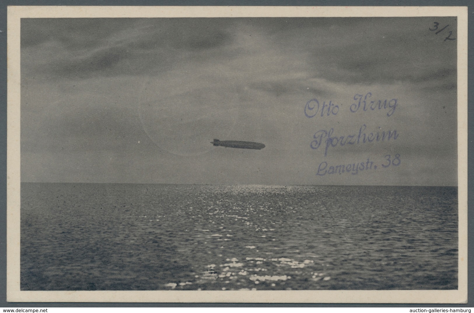 Zeppelinpost Deutschland: 1930, Rheinlandfahrt In Das Besetzte Gebiet, Sehr Seltene Fotokarte Mit EF - Correo Aéreo & Zeppelin