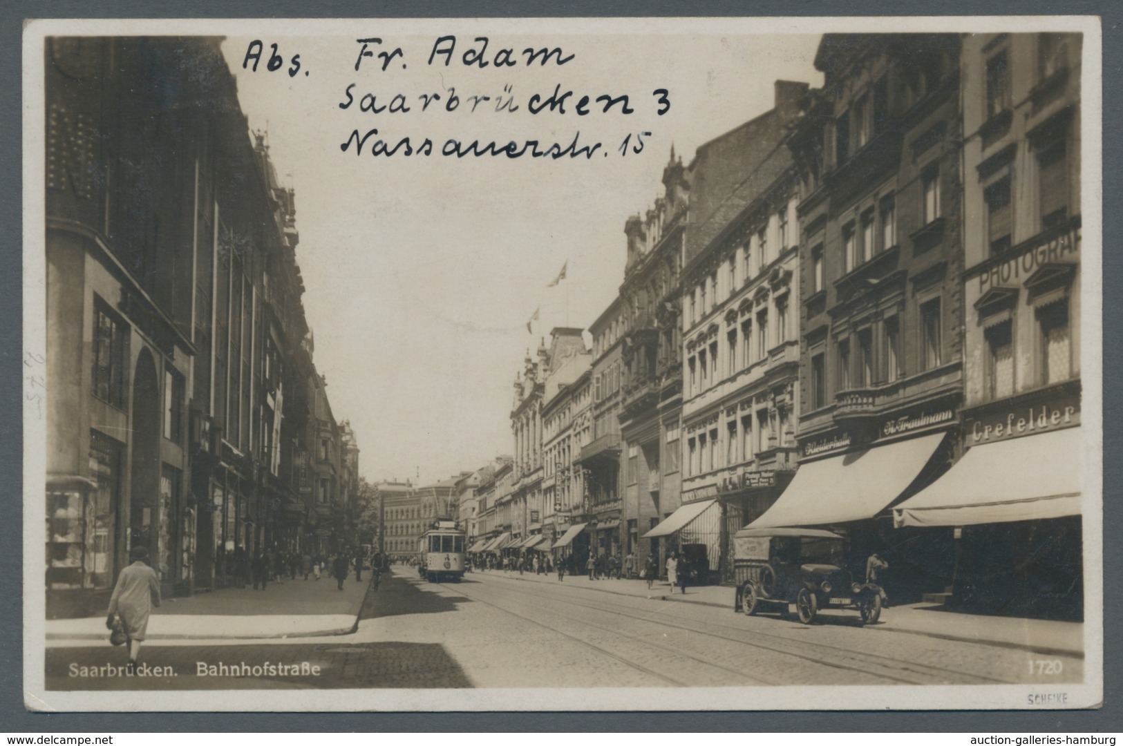 Zeppelinpost Deutschland: 1931, Ostseerundfahrt, Zuleitung SAAR, Abwurf Kopenhagen, Mit Allen Stempe - Correo Aéreo & Zeppelin