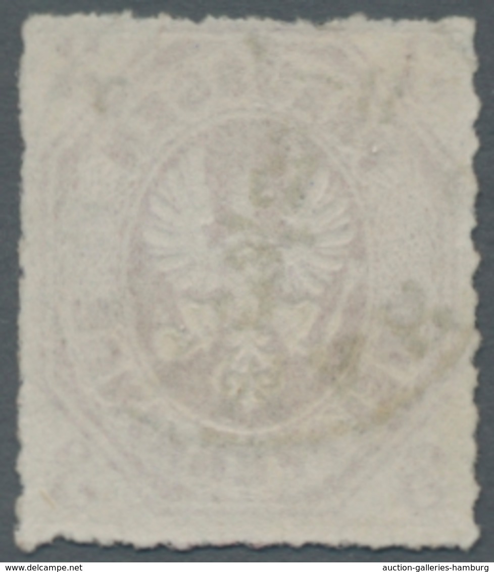 Preußen - Marken Und Briefe: 1865, 3 Pf. Dunkelrosalila, Einwandfrei, Farbfrisch, Entwertet Mit T U. - Other & Unclassified