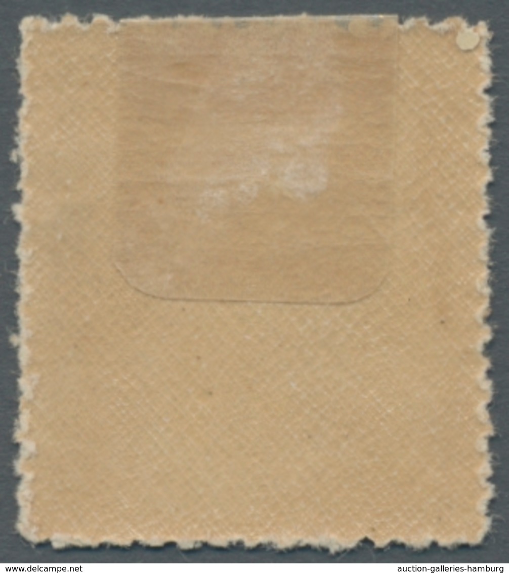 Bayern - Marken Und Briefe: 1912, Flugpostmarke, 25 Pf. Preußischblau, Ungebrauchtes Prachtstück. Mi - Otros & Sin Clasificación