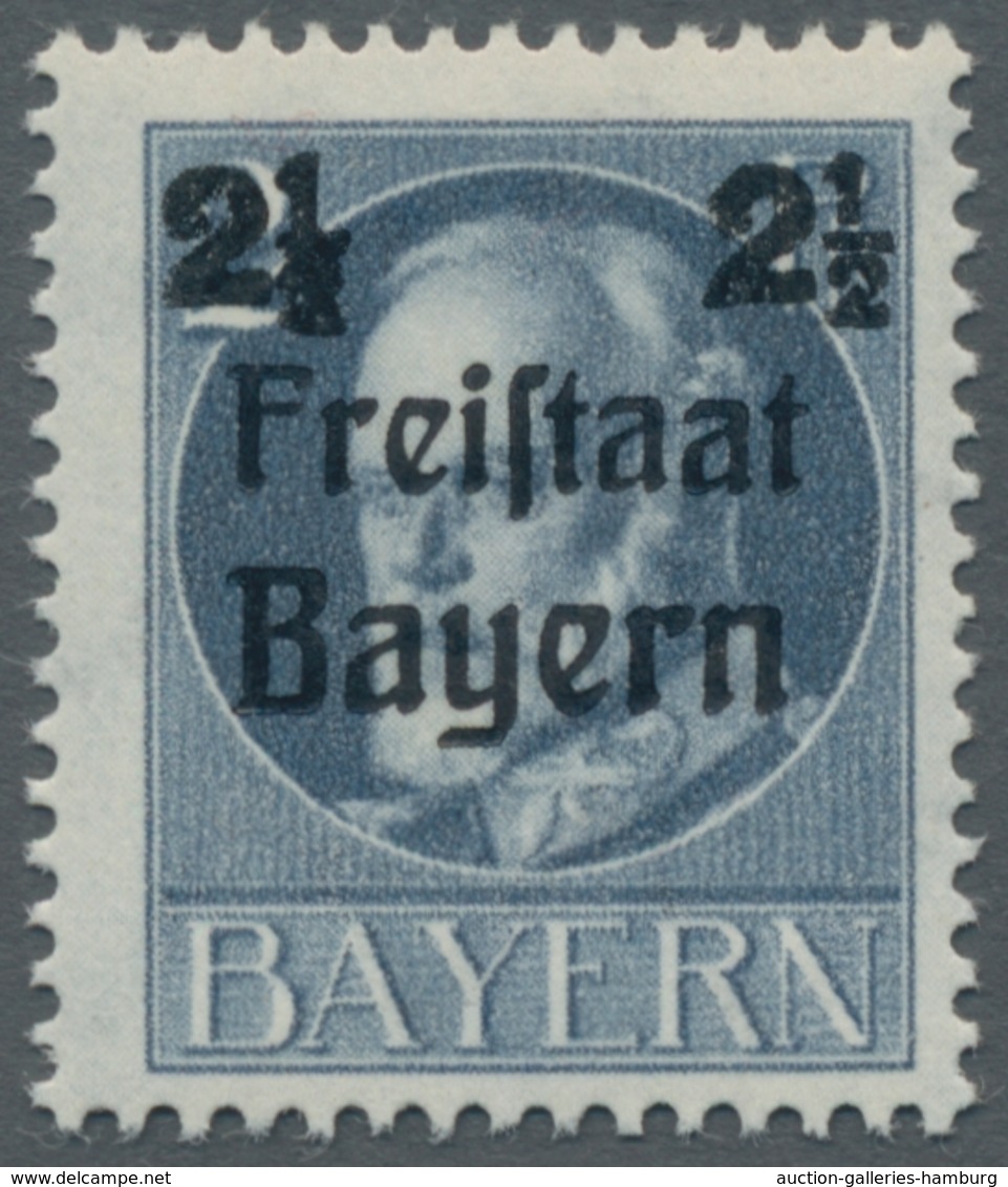 Bayern - Marken Und Briefe: 1919, Ludwig 2 Pf Grau, (Ur.Nr.110 U.111), Die Beiden Nicht Ausgegebenen - Sonstige & Ohne Zuordnung