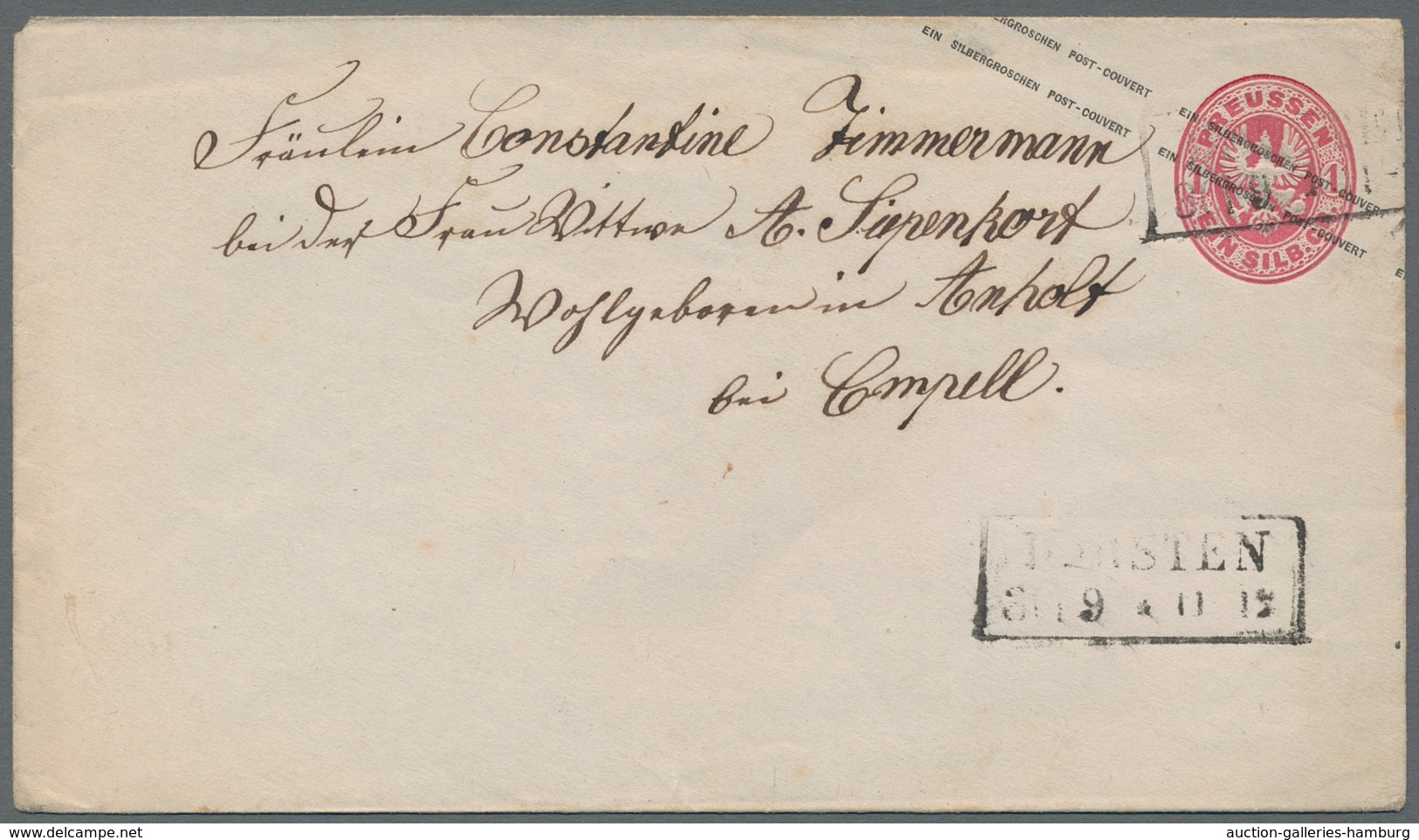 Bayern - Ganzsachen: 1872 Posten von 31 Briefen, Karten, Ganzsachen verschiedener Gebiete (Bayern, P