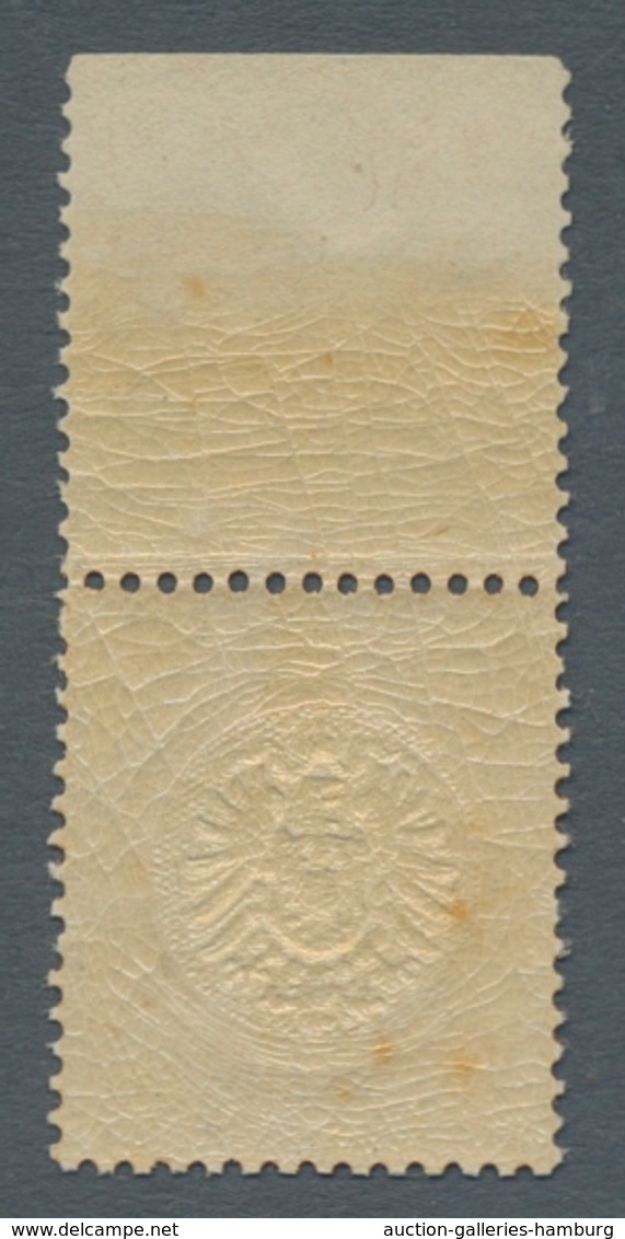 Deutsches Reich - Brustschild: 1872,"großes Schild, 1/2 Gr. Orange" Postfrische Marke Mit Vollständi - Covers & Documents
