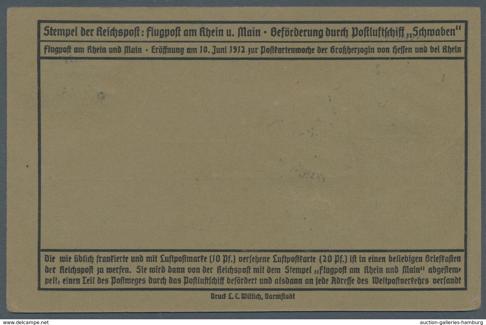 Deutsches Reich - Germania: 1912, Flugpostmarken I Bis III Auf 5 Flug-Post-Karten, U.a. III Auf Kart - Nuevos