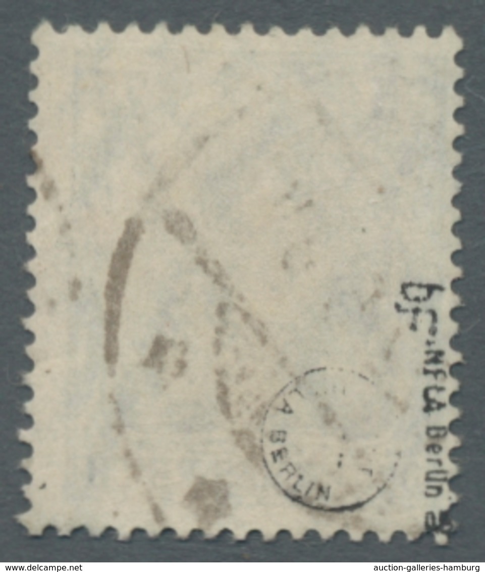 Deutsches Reich - Germania: 1919, 75 Pf. Germania Bläulichgrün, (Rahmen Metalisch Glänzend, Früher 1 - Unused Stamps