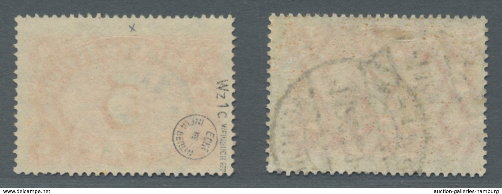 Deutsches Reich - Inflation: 1921, 5 M Rotorange, Farbfrisch U. Gut Gezähntes Einwandfreies Stück Ti - Used Stamps