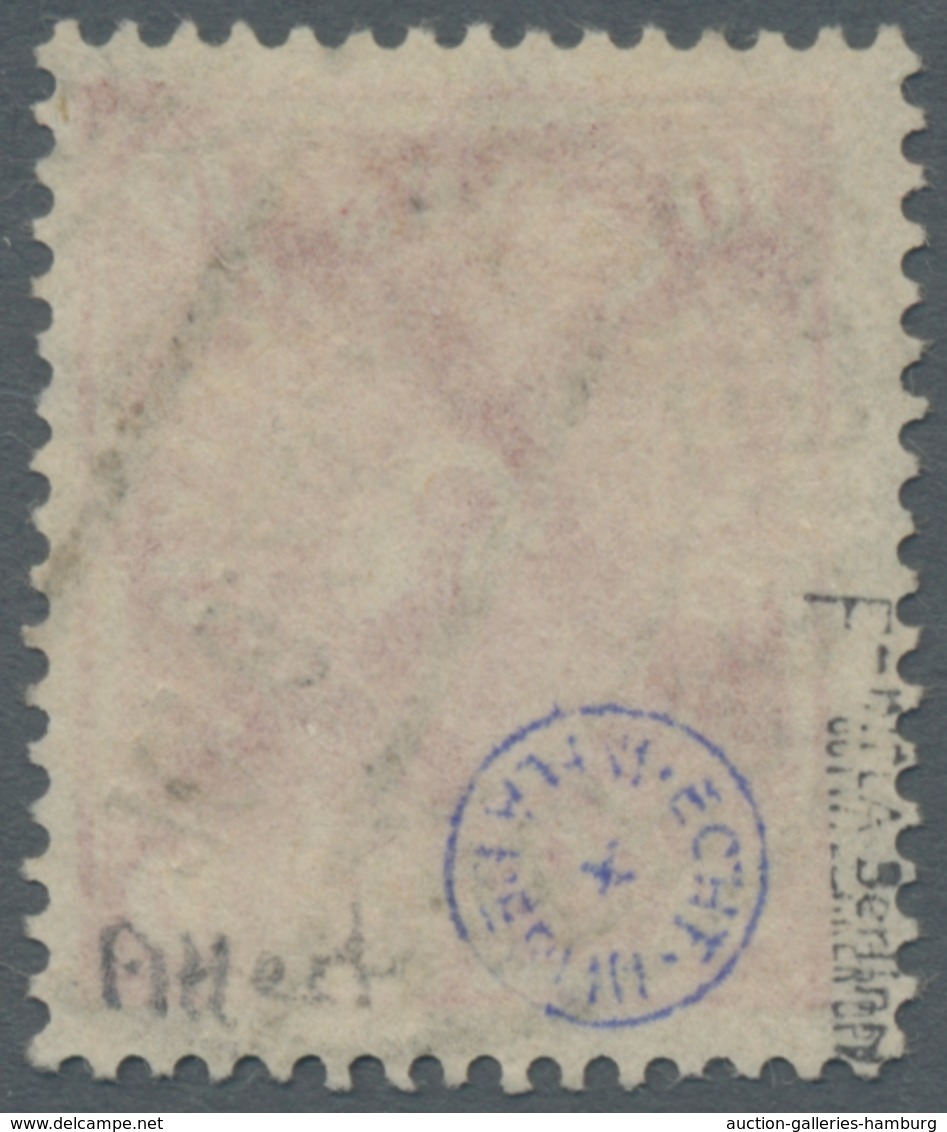 Deutsches Reich - Inflation: 1922, 10 Pf. Posthorn Lilarot, Mit Abart "ohne Sichtbaren Unterdruck", - Used Stamps