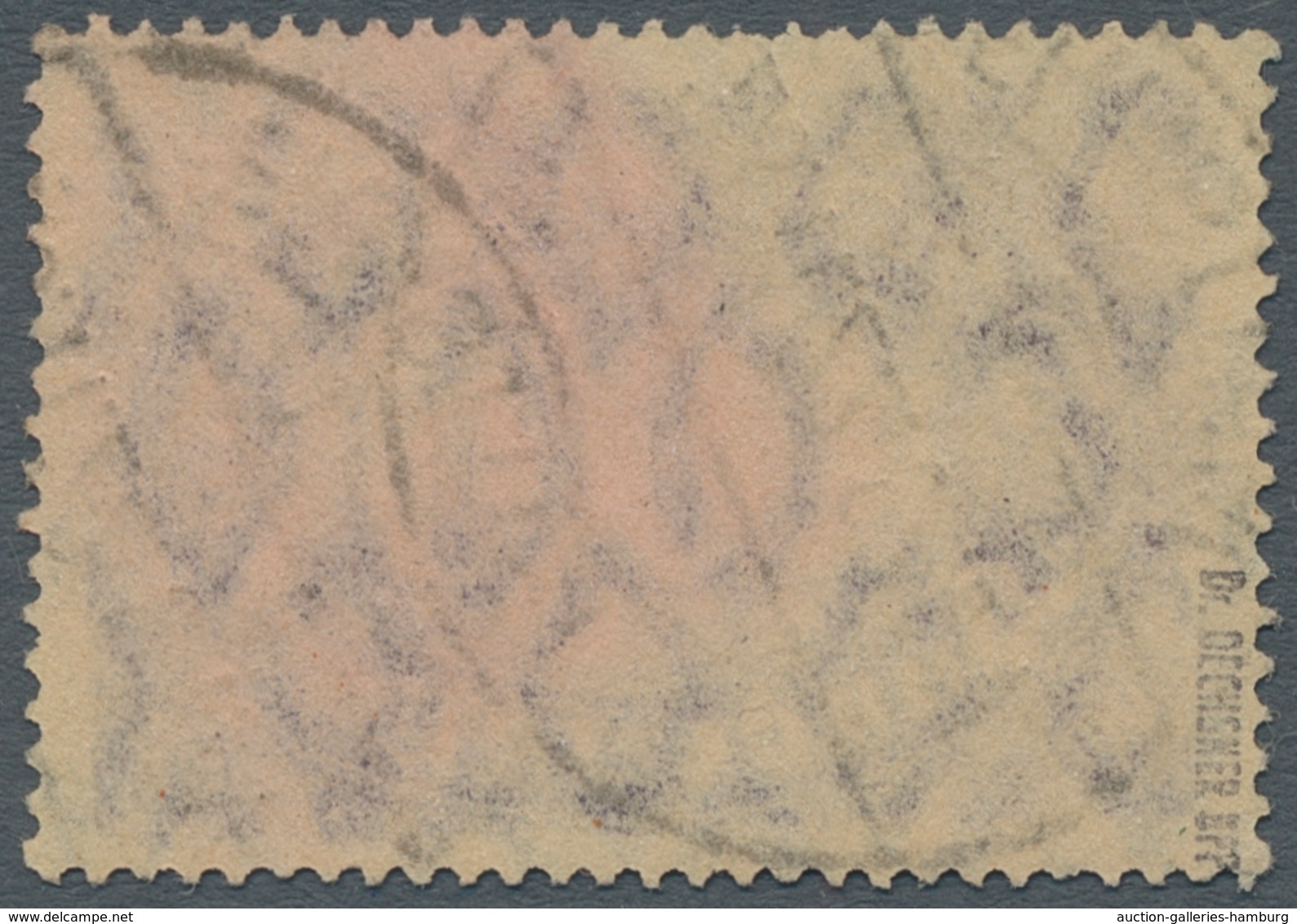 Deutsches Reich - Inflation: 1922, "100 Mk. Queroffset Mit Doppeldruck", Sauber Gestempelter Wert Mi - Used Stamps