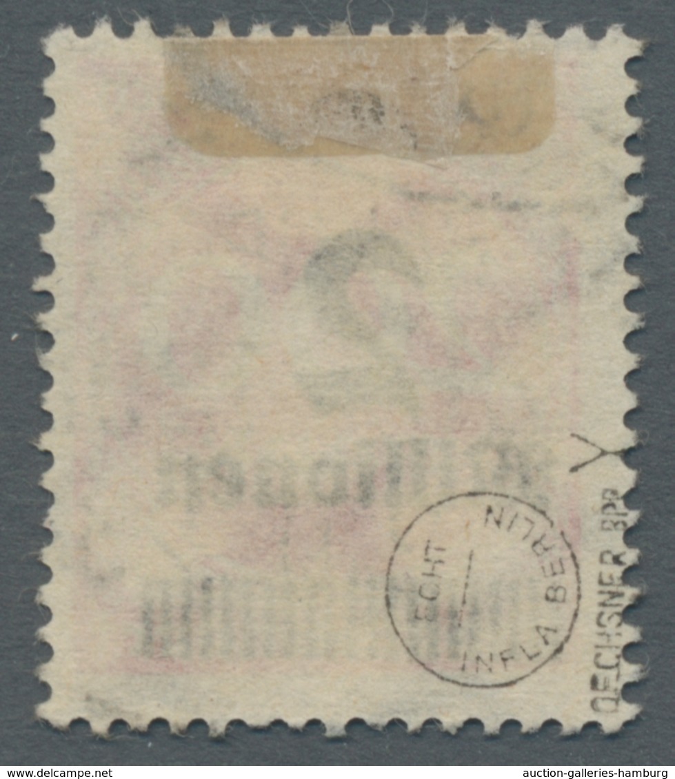 Deutsches Reich - Inflation: 1923, 2 Mio A.200 M Graurot Mit Liegendem Wasserzeichen, Farbfrisch, Sa - Usados
