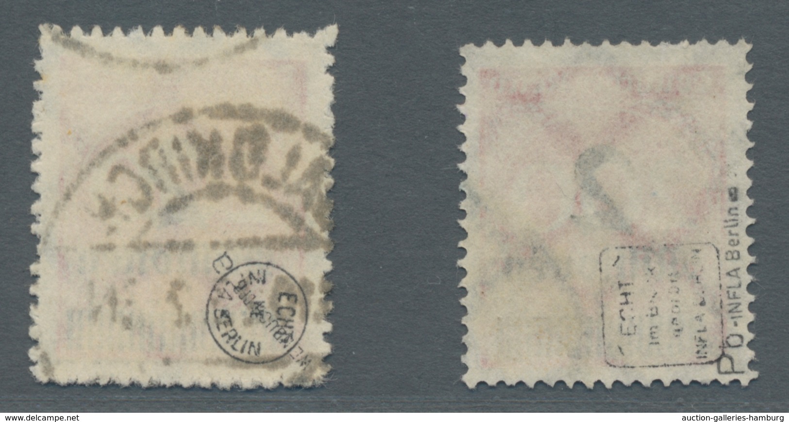 Deutsches Reich - Inflation: 1923, 2 Mio A.200 M Graurot Mit Liegendem Wasserzeichen, Farbfrisch, Sa - Used Stamps