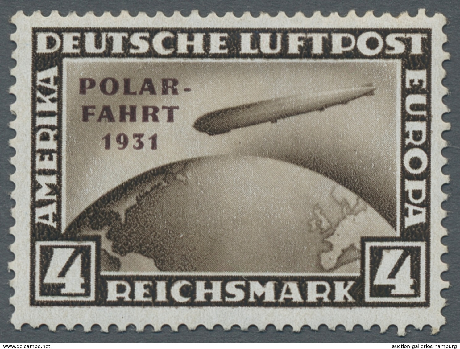 Deutsches Reich - Weimar: 1931, "Polarfahrt", Einwandfreie Marken Mit Schöner Zähnung, Mi. 900,00 - Unused Stamps