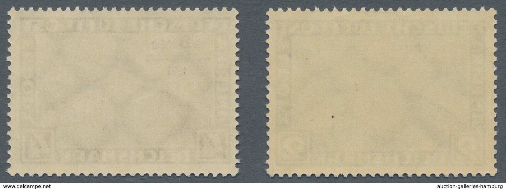 Deutsches Reich - 3. Reich: 1933, Chicagofahrt 2 RM Und 4 RM In Tadelloser Postfrischer Erhaltung, M - Unused Stamps