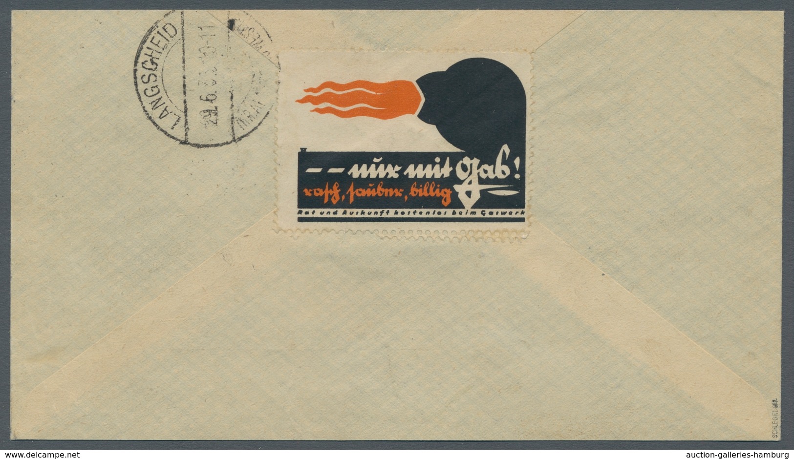 Deutsches Reich - 3. Reich: 1933, "Hothilfe-Einzelmarken", Sauber Gestempelte Werte Auf Etwas Verkür - Nuevos