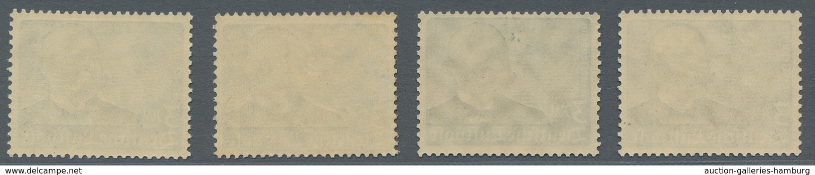 Deutsches Reich - 3. Reich: 1934, 3 RM Höchstwert Flugpostmarken, 4 Mal Vorhanden, Einwandfrei Postf - Nuevos