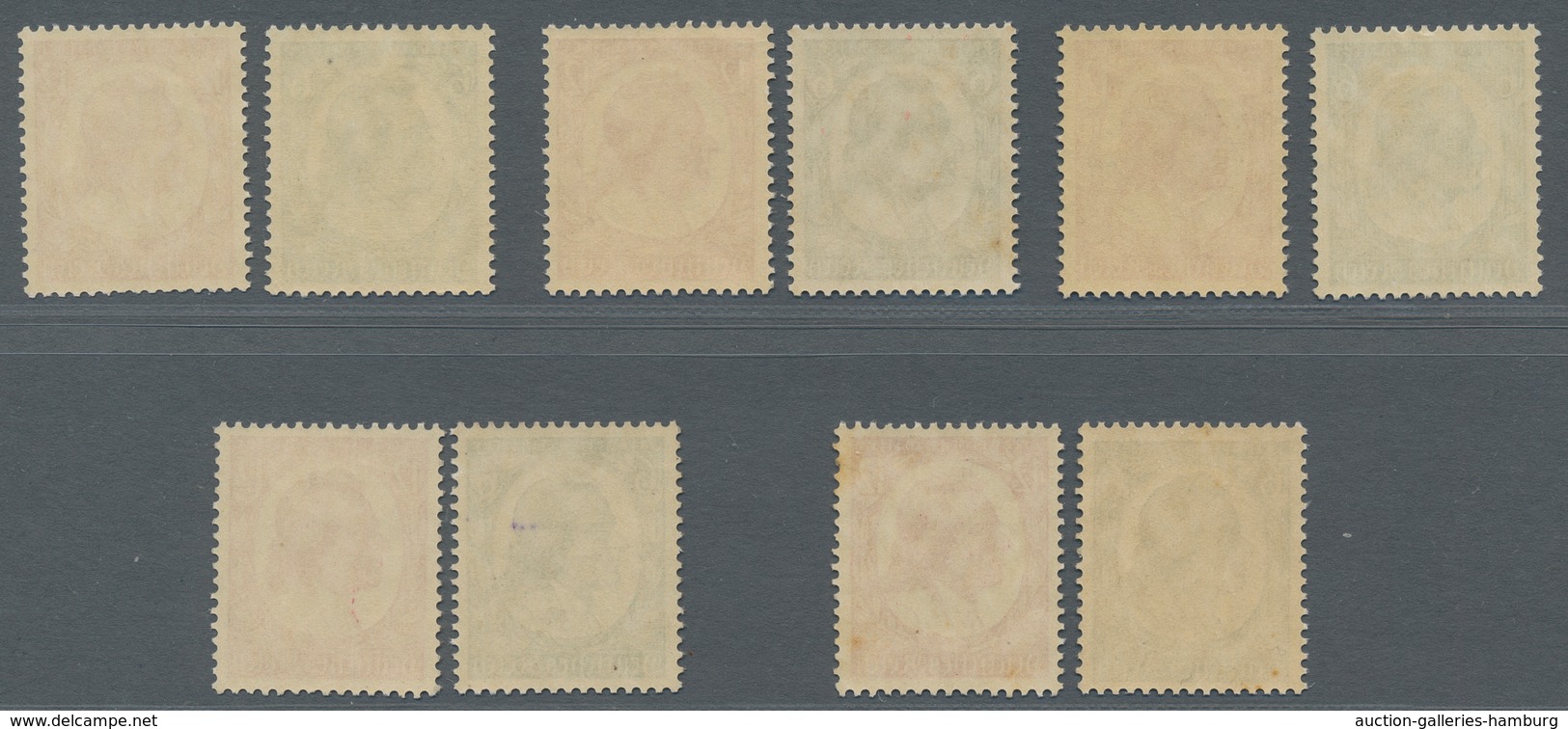 Deutsches Reich - 3. Reich: 1934, Schiller, 5 Postfrische Sätze, Einwandfreie Erhaltung, Mi. 500,00 - Unused Stamps