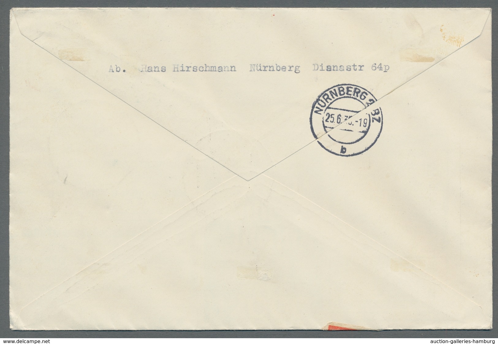 Deutsches Reich - 3. Reich: 1935, "OSTROPA"-Block Entwertet Mit Entsprechendem Sonderstempel Vom Zwe - Unused Stamps