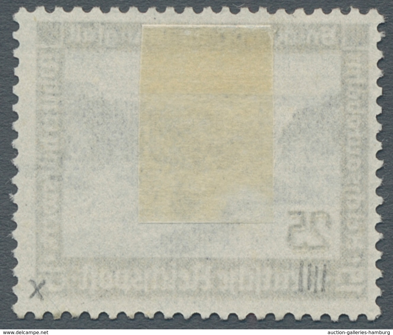 Deutsches Reich - 3. Reich: 1936, "25 Pfg. Mangfall-Brücke Mit Senkr. Gummiriffelung", Sauber Gestem - Unused Stamps