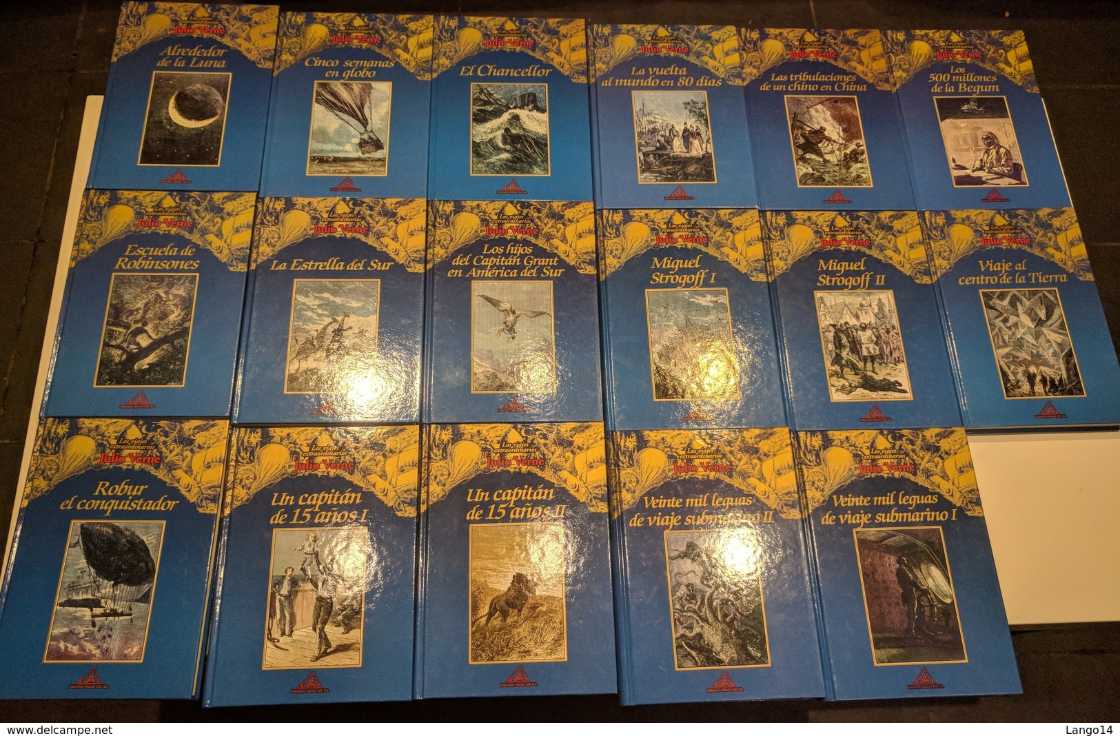 Lote De Libros "Julio Verne" - Classiques